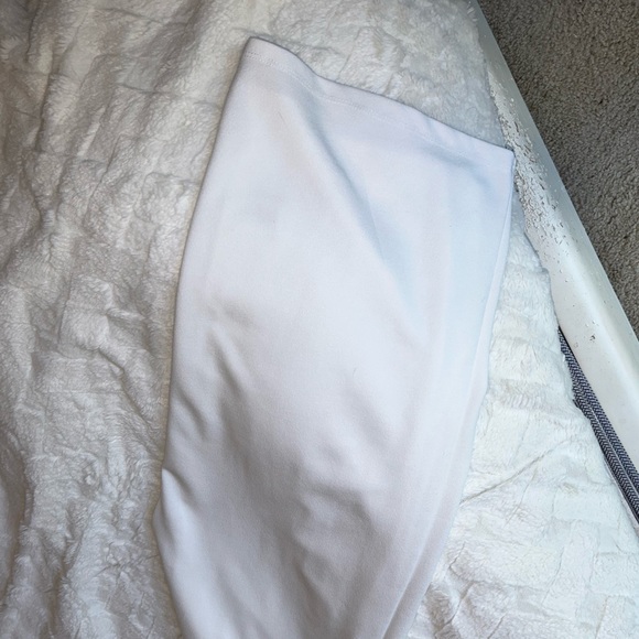 White wide legged jumpsuit - Picture 5 of 5